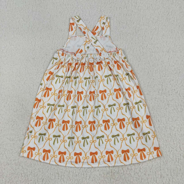 GLD1110 RTS girl clothes bows  toddler girl winter skirt outfit shirt+dress