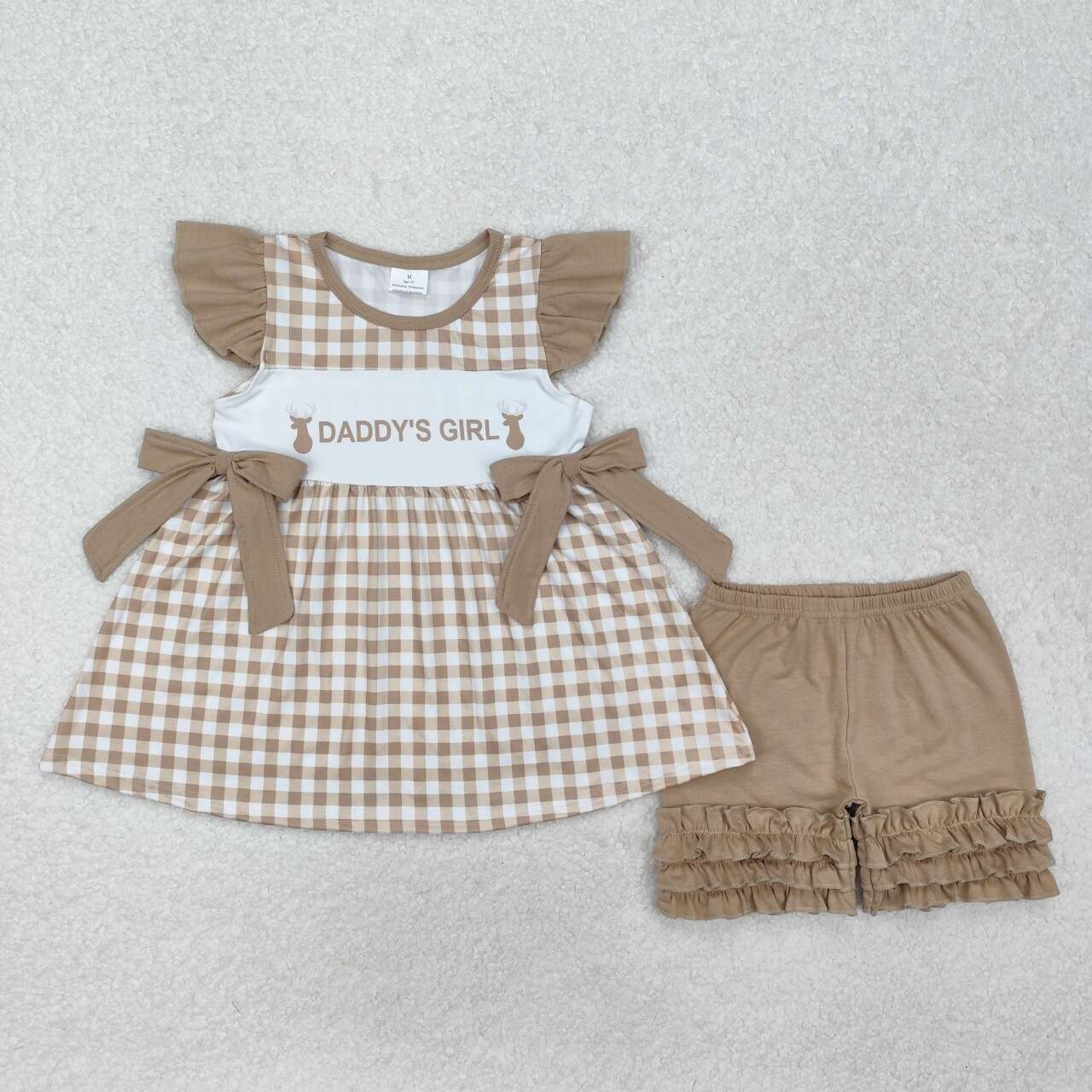 GSSO1644 RTS girl clothes daddy’s girl toddler girl  summer outfit