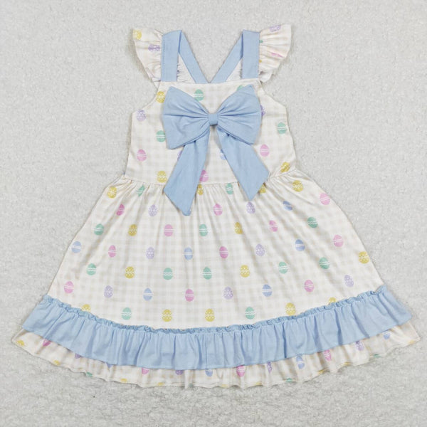 GSD0582 baby girl clothes egg girl easter dress toddler easter clothes