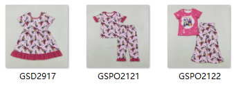 RTS kids matching clothing kpop print clothing baby girl spring clothing-2025.12.6