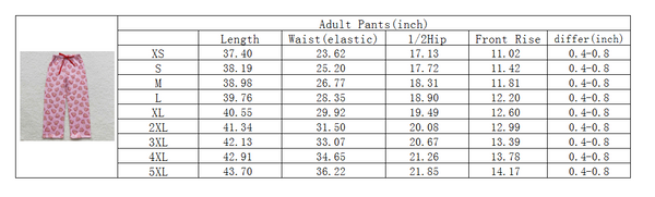 P0418 adult pant cartoon dog adult valentine's day  pajamas pant