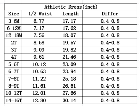 GSD4102 RTS toddler clothes football scalloped girl summer yoga dress sports clothes