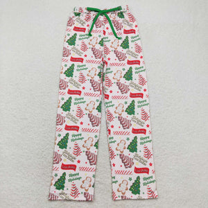 P0490 RTS adult pant xmas tree adult man christmas pajamas pant