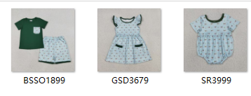 RTS  Matching clothing kids mallard print print baby summer clothing-2026.4.28