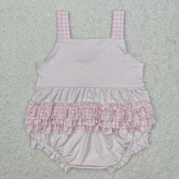 SR2280 RTS baby girl clothes bow girl summer bubble