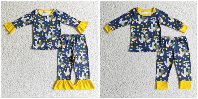 toddler clothes  jesus winter matching pajamas set