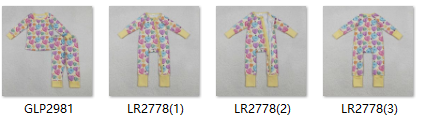 RTS kids matching clothing heart print clothing girl Valentine clothing-2025.12.3