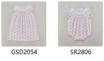 RTS girl summer clothes pink bow fathers day daddys girl girl summer matching clothing