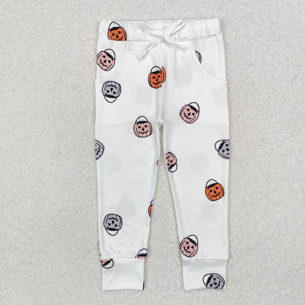 P0514 RTS baby girl clothes pumpkins girl halloween winter pant bottom