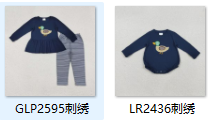 RTS kids matching clothing embroidered mallard print clothing  girl winter clothing-2025.10.11