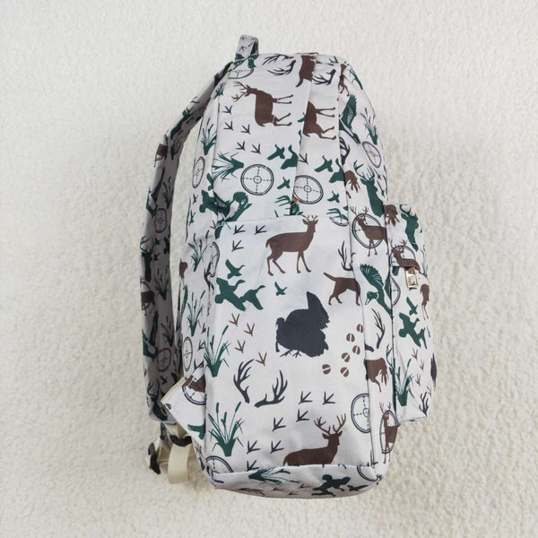 BA0231 toddler backpack deer camo print baby  gift preschool bag hunting backpack Sizes: 17*13.2*5 inches