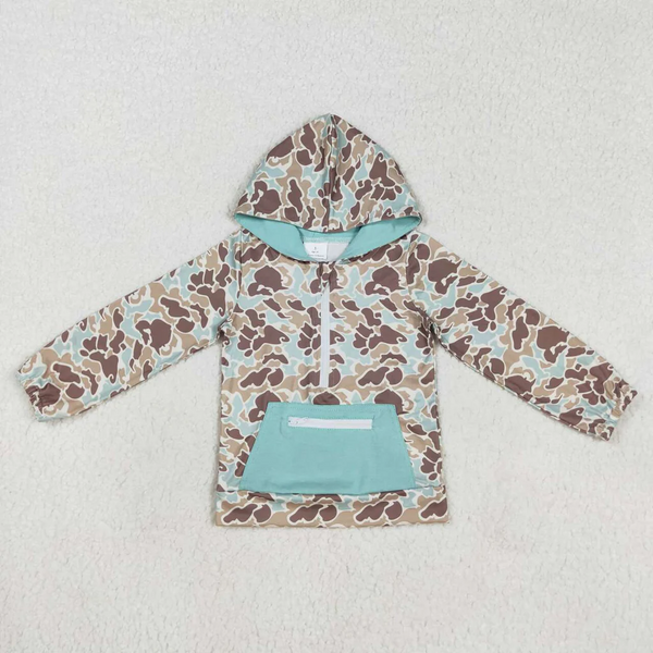 RTS toddler clothes matching clothing baby camo top kids winter clothing-2025.9.8