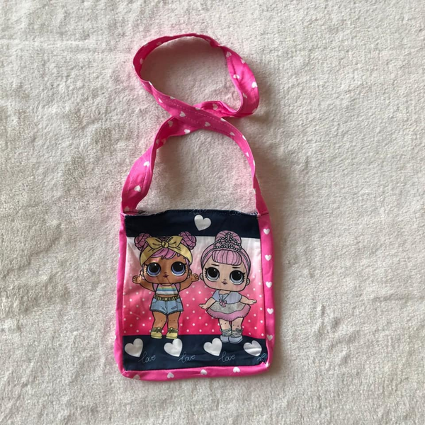 girl doll cartoon bag