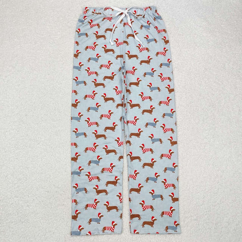 P0686 RTS adult pant dog adult men christmas pajamas pant