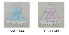RTS kids matching clothing bows  print clothing girls summer clothing-2026.1.6
