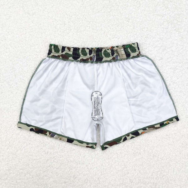 S0469 3-6M to 6-7T  RTS baby boy clothes mallard camo boy summer swim shorts