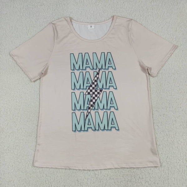 GT1019 Adult Women Summer Tshirt Mama Summer Top