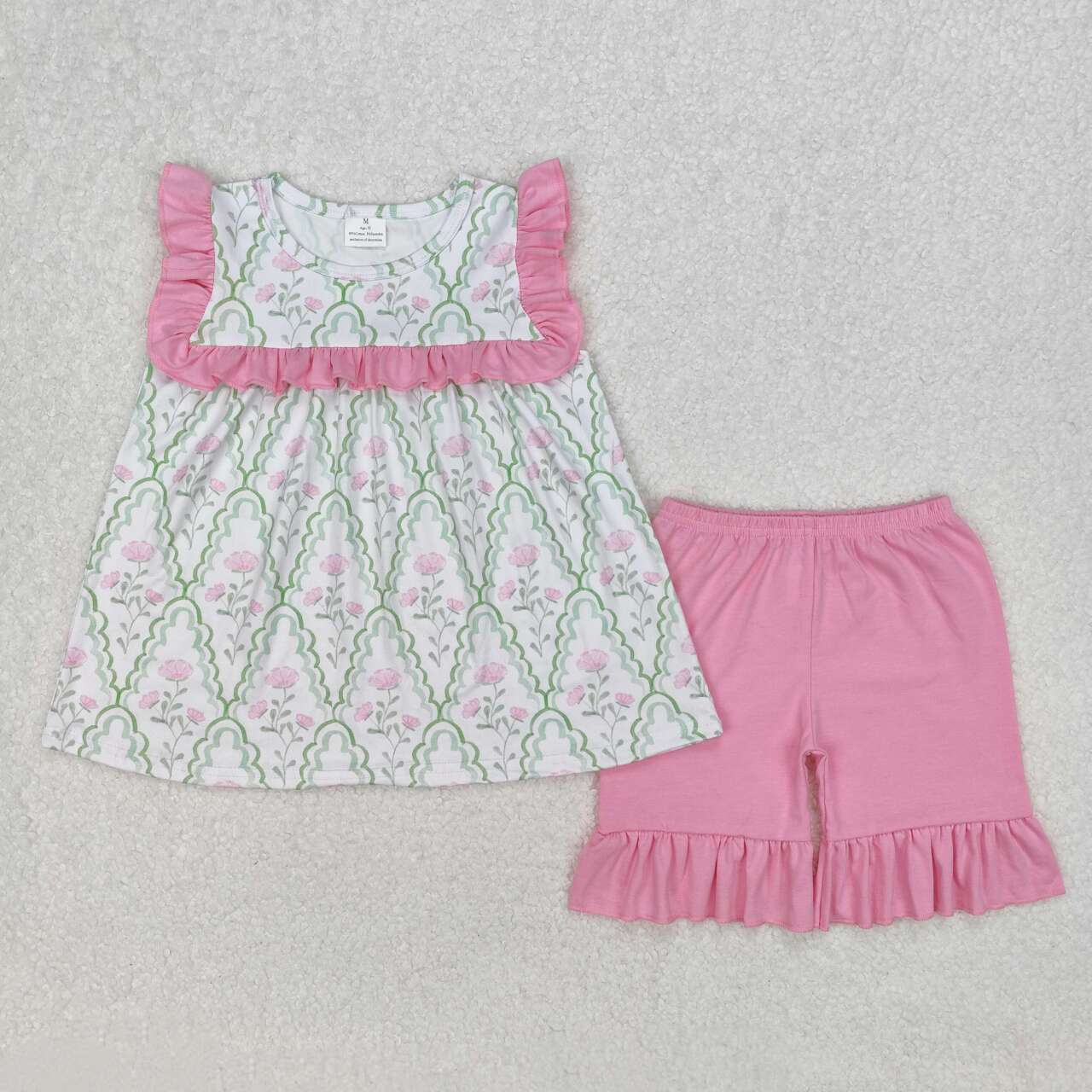 GSSO2013 RTS kids girl clothes floral toddler girl summer outfit kids clothes wholesale