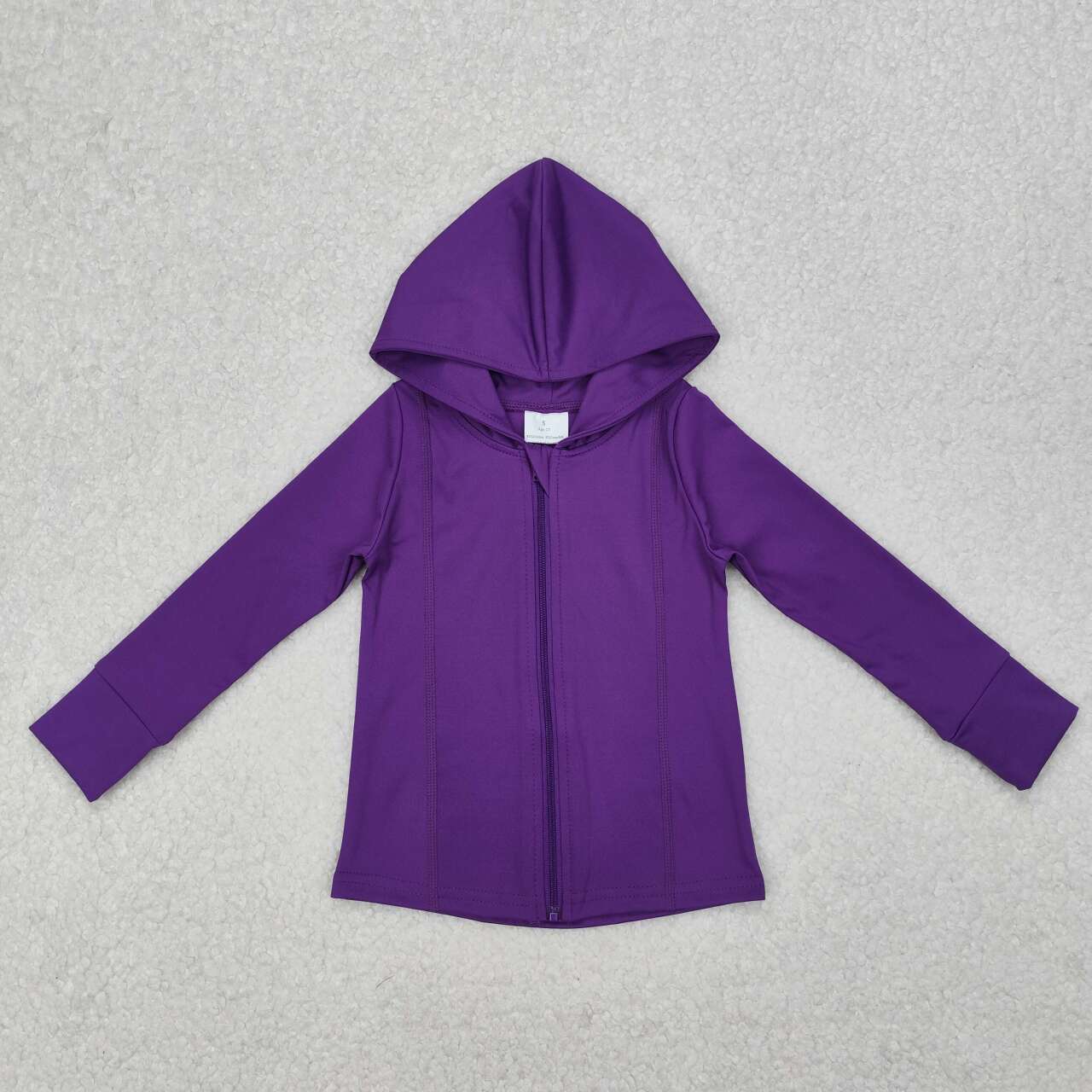 GT0807 RTS  toddler girl clothes solid color girl winter top yoga clothes