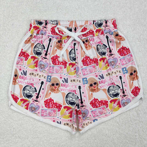 SS0420 RTS adult clothes 1989 singer adult women summer shorts