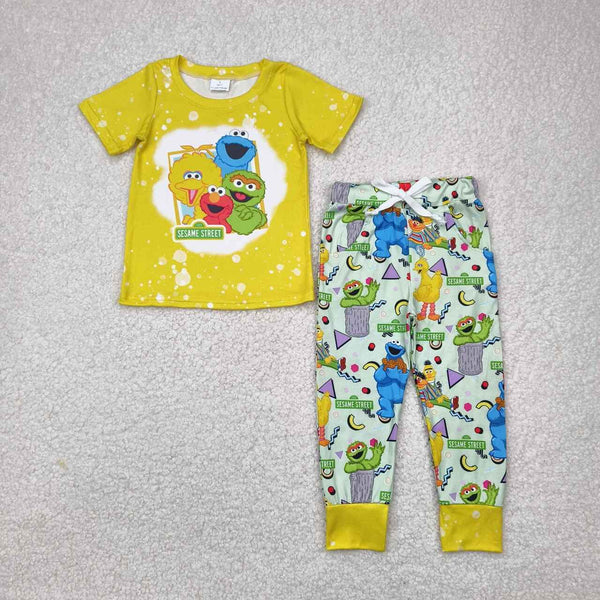 BSPO0314 baby boy clothes cartoon spring fall spring outfit