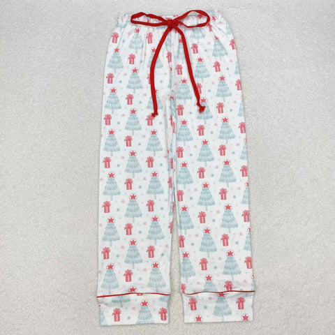 P0614 RTS adult pant santa adult women christmas winter pant pajamas pant