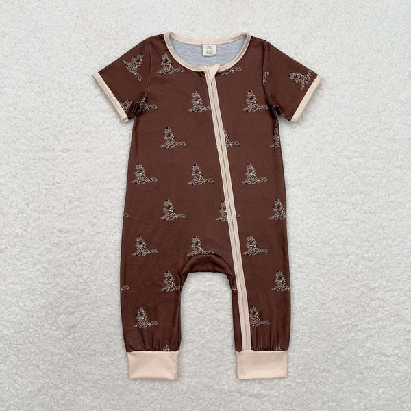 SR1898 RTS baby boy clothes mallard toddler boy summer romper