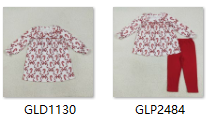 RTS kids matching clothing bow print clothing girl christmas winter clothing-2025.7.22