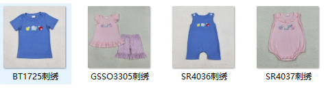 RTS Matching kids clothing embroidery snails print clothing baby summer clothing-2026.5.1