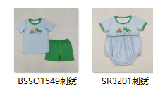 RTS kids matching clothing embroidered pumpkin print clothing boy halloween clothing-2025.9.22