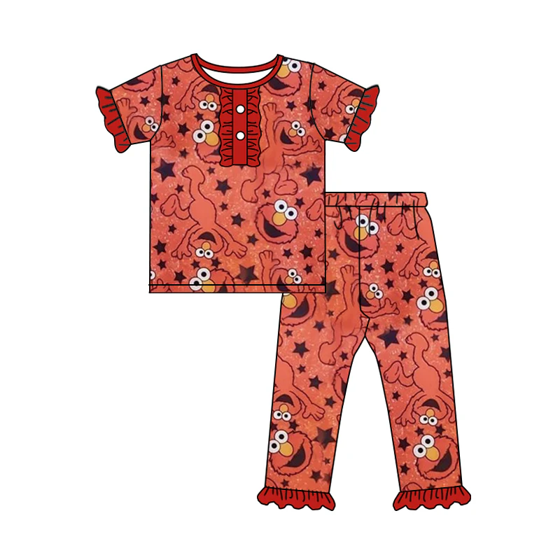 Order Deadline:20th Mar. Split order baby girl clothes cartoon girl pajamas set