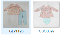 RTS  Matching kids clothing flower print clothing girl spring clothing-2026.3.14
