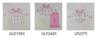 RTS kids matching clothing tree print clothing girl christmas winter clothing-2025.7.25