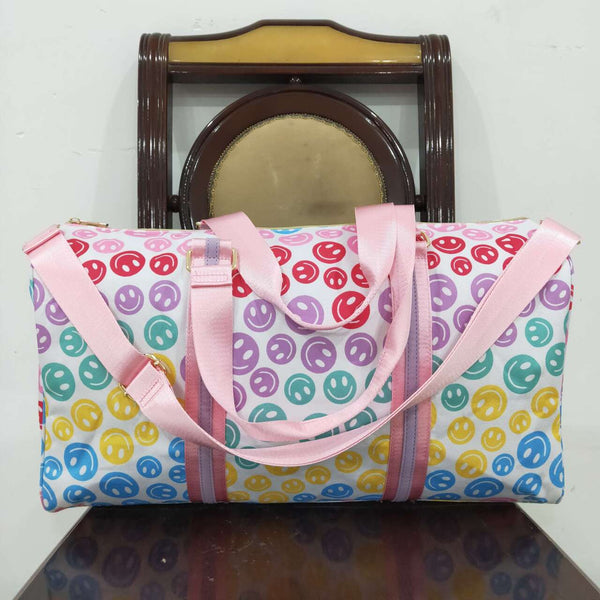 BA0068 USA warehouse 25.5.14-1 pink leopard small travel bag gym bag