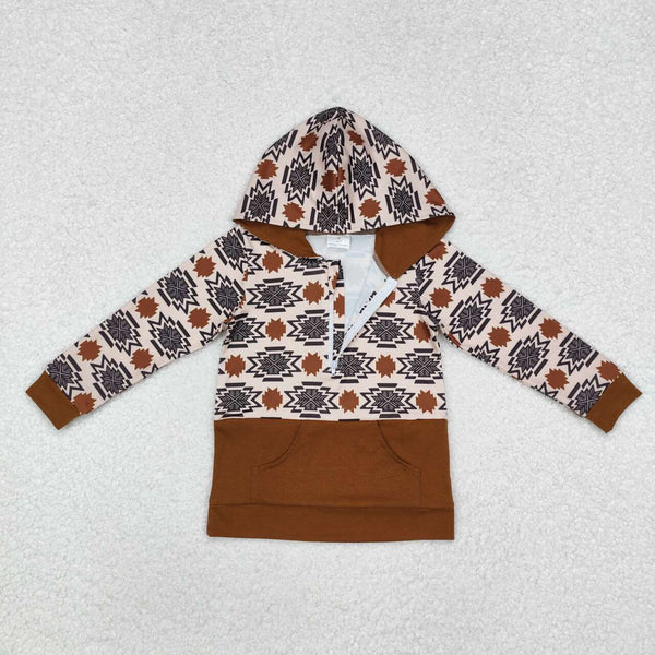 BT0908 RTS toddler boy clothes aztec boy winter top pullover