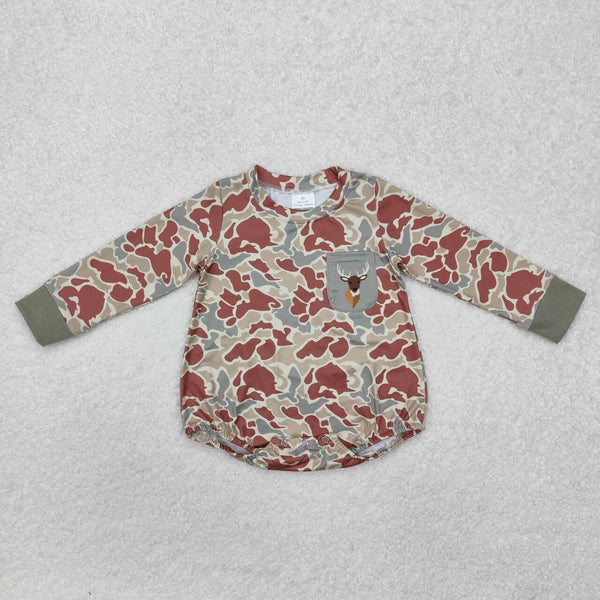 LR2170 RTS baby boy clothes camo hunting boy winter bubble