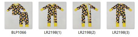 RTS kids matching clothing candy print clothing halloween winter clothing