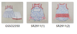 RTS kids matching clothing sister print clothing girl summer clothing-2025.7.2