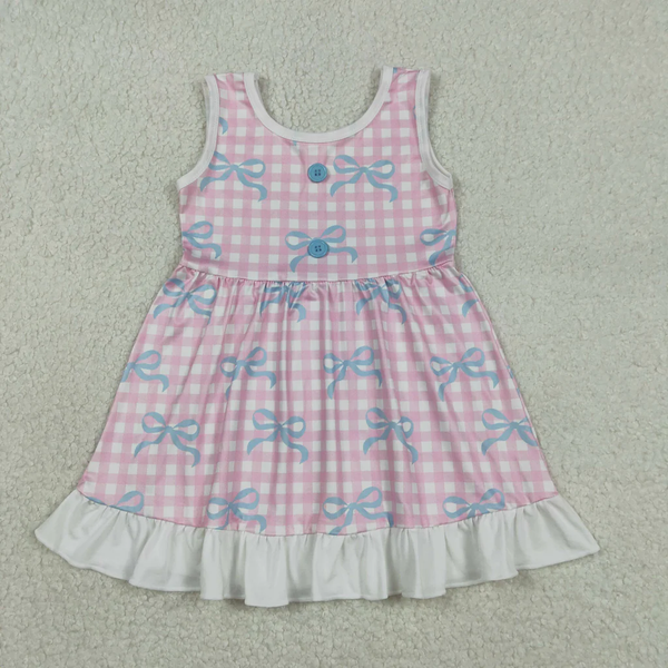 RTS kids matching clothing bows  print clothing girls summer clothing-2026.1.6