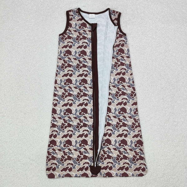 BL0140 RTS baby clothes camo sleeping bag sleep sack