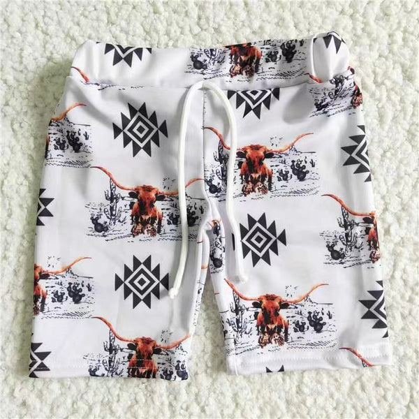 SS0021 kids clothing cow swimsuit swimwear