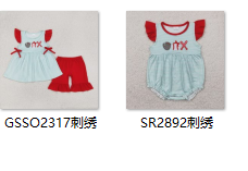 RTS toddler clothes baseball matching kids summer shorts set-embroidery