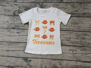 Custom order MOQ 3pcs each design toddler clothes state baby summer tshirt top 3