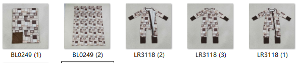 RTS  Matching clothing kids mallard  print baby boy winter clothing-2026.7.30