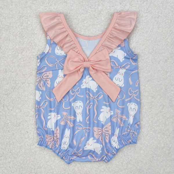 SR2583 RTS baby girl clothes rabbit girl easter summer bubble