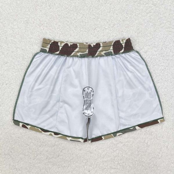 S0475 3-6M to 6-7T baby boy clothes summer green camo swim suit shorts