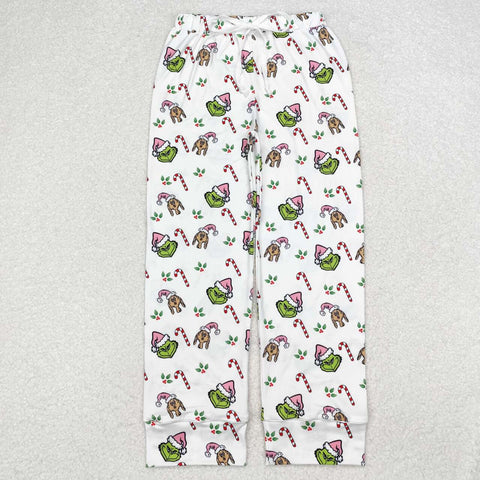 P0536 RTS adult pant cartoon  adult women christmas winter pant pajamas pant