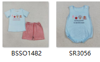 RTS Matching kids clothing county fair print clothing boy summer clothing-2026.3.13