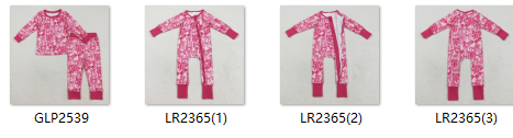 RTS kids matching clothing pink bows print clothing girl winter clothing-2025.8.18