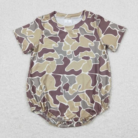 SR1252 RTS baby boy clothes camouflage toddler boy summer bubble